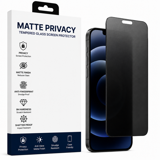 Matte Ceramic Privacy Screen Protector