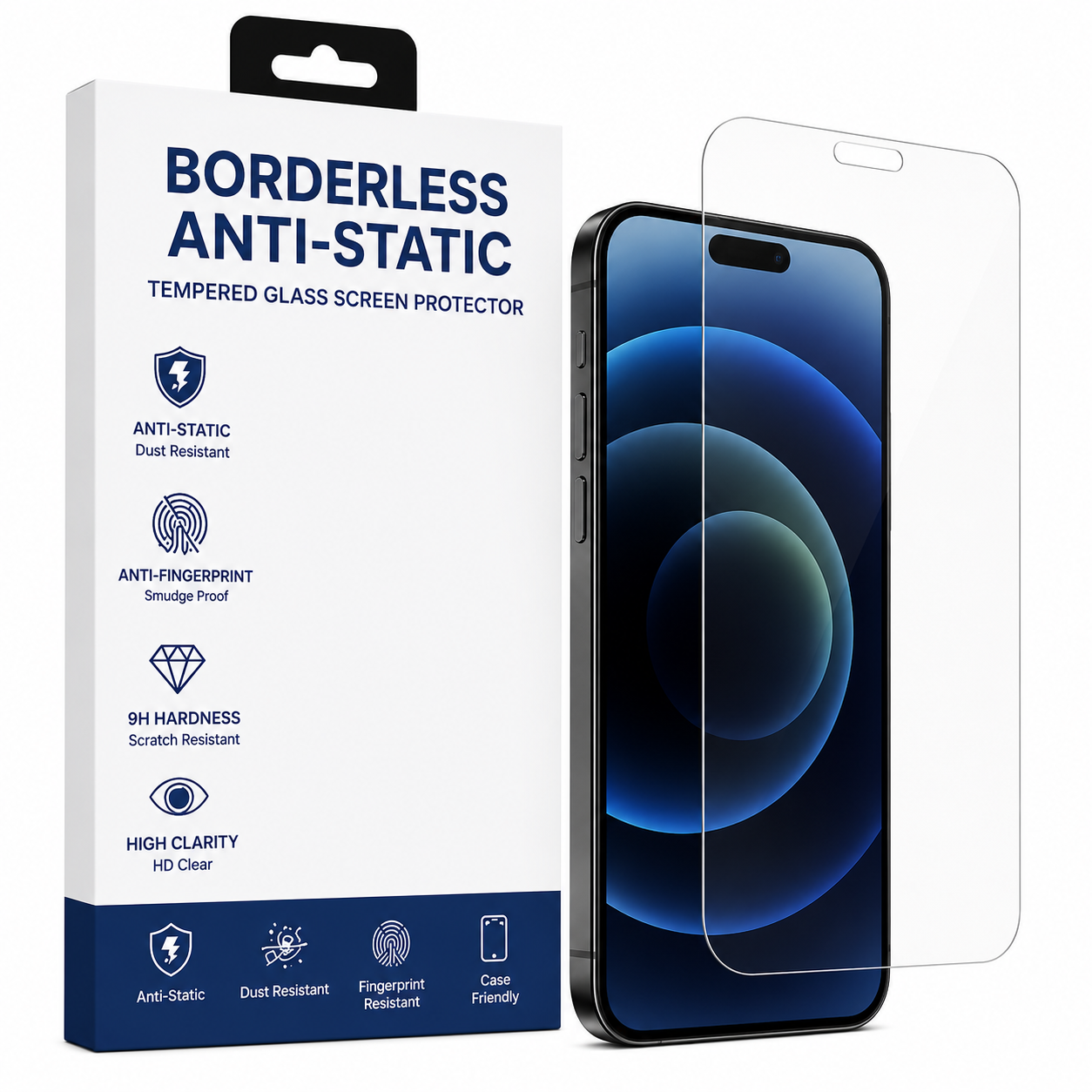 Borderless Anti-Static Screen Protector